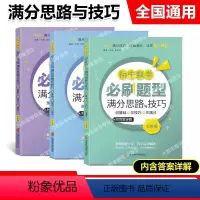[套装3册]初中数学必刷题型满分思路与技巧 七八九年级 初中通用 [正版]初中数学必刷题型满分思路与技巧 七年级八九年级