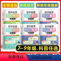 年级套装 九年级/初中三年级 [正版]初中数学物理化学知识解题双图解 七7八8九9年级/七八九年级+中考 华东理工大学出