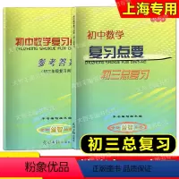 初中数学复习点要+参考答案 初中通用 [正版]2023修订本 初中数学复习点要 初三中考总复习 书+答案 基础知识+双基