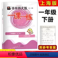 数学 一年级下 [正版]2023春华东师大版一课一练 数学 一年级下册/1年级第二学期 华东师范大学出版社 上海版配套教