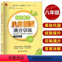 初中数学几何模型满分训练 8年级/八年级上下册 附答案详解 基础巩固练技能提升练压轴满分练 [正版]初中数学几何模型满分