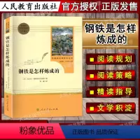 [正版]钢铁是怎样炼成的 人民教育出版社 初中生八年级下册8年级统编语文配套阅读 完整版无删减 语文配套阅读书籍人教版