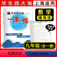 2022华师大一课一练 9年级 数学增强版 九年级/初中三年级 [正版]2022新版 华东师大版 一课一练 数学 增强版