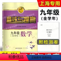 [正版]智慧学习步步高丛书 精练与提高 数学 九年级/9年级(全学年)上下册含检测卷 中西书局 含答案 上海版配套教辅