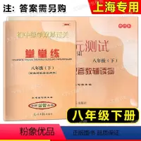 堂堂练 8下 书+卷 [正版]2023修订本 初中数学单元测试 初中数学双基过关堂堂练 八年级第二学期/8年级下 光明日