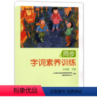 六年级下册 小学六年级 [正版]六年级上册同步训练语文字词素养训练课堂笔记作业一课一练 人教版小升初6上看拼音写字词语扩