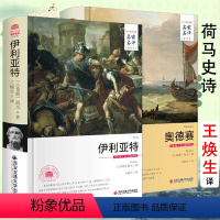 [正版]荷马史诗奥德赛伊利亚特王焕生译本全套2册世界文学名家名译全集中文版全译本无删减中文青少年原版初高中阅读经典儿童