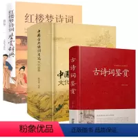 [正版]3册古诗词鉴赏+中国古典诗词名篇文化鉴赏+红楼梦诗词鉴赏辞典 书籍