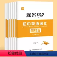 6789年级(单词+短语)全套7本 初中通用 [正版]易蓓默写100鲁教版初中英语六七八九年级单词记忆本听写本默写本英汉