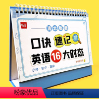 [正版]易蓓初中英语16大时态台历动词时态讲解七八九年级中考复习汇总专项训练英语时态学习神器