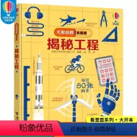 [正版]揭秘工程尤斯伯恩看里面系列精装版3D立体翻翻书3-6-8岁幼 认知启蒙生活中八大领域每种工程的奥秘绘本小学生科