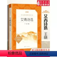[正版]艾青诗选原著 文学出版社 九年级上册 名著青少年版初中生课外阅读书籍 初中人教版教育书籍 艾情爱情爱青诗选艾