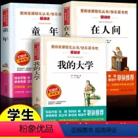 高尔基三部曲 [正版]童年高尔基三部曲 在人间和我的大学原著全套 初中生小学生课外阅读书籍 六年级读世界名著经典读物