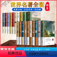[全20册精装完整版]世界名著二十册 [正版]世界名著全套20册 简爱书籍 巴黎圣母院 基督山伯爵 悲惨世界书 飘 傲慢