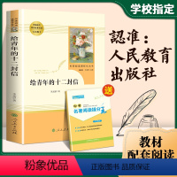 给青年的十二封信 [正版]人教版给青年的十二封信八年级下读物世界名著朱光潜小说短篇集初中生课外读物初二8初中生读物书籍文