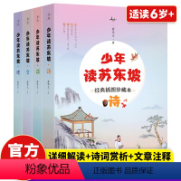 全4册 少年读苏东坡经典插画珍藏版 [正版]全4册 少年读苏东坡经典插画珍藏版 爱华文 苏轼苏东坡传人物传记 历史名人故