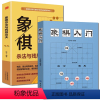 [正版]全2册 象棋入门和象棋杀法与残局功夫 象棋入门书籍 初学者儿童小学生象棋书籍战术象棋棋谱大全象棋实战技法中国象