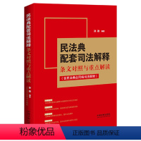 [正版]民法典配套司法解释条文对照与重点解读 含民法典合同编司法解释 法制 纪要指导意见 司法解释解读 公报案例审判指