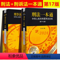 [正版]2024刑法一本通 第十七版+刑事诉讼法一本通 第17版 2024版中华人民共和国刑事诉讼法总成刑法刑诉法一本
