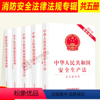 [正版]全5册新修订2024安全生产法含应急条例消防法消防监督检查规定特种兵设备安全法生产安全事故应急条例危险化学品安