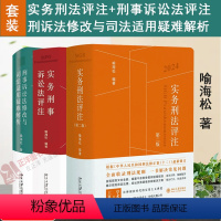 [3本套]实务刑法评注+实务刑诉法评注+疑难解析 [正版] 实务刑法评注第2版+实务刑事诉讼法评注+刑诉法修改与司法适用