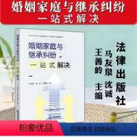 [正版]2023新 婚姻家庭与继承纠纷一站式解决 马友泉 沈诚 王善岭 民事纠纷常见法律问题 结婚抚养赡养离婚继承精选