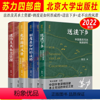 [正版]全套4本 苏力四部曲作品集 法治及其本土资源+制度是如何形成的+送法下乡中国基层司法制度研究+不出的风景 北京