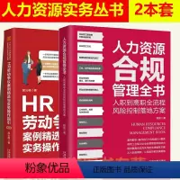 [正版]全2册2022新版人力资源合规管理全书 入职到离职全流程风险控制落地方案+HR劳动争议案例精选与实务操作指引书