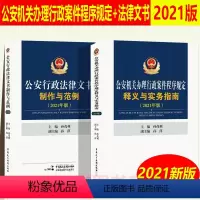 [正版]2024年适用新版 公安机关办理行政案件程序规定释义与实务指南2021年版+公安行政法律文书制作与范例孙茂利中