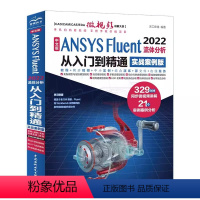 [正版]中文版ANSYS Fluent 2022流体分析从入门到精通 实战案例版 天工在线 中国水利水电出版社 Flu