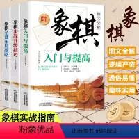 [正版]象棋书籍大全象棋入门与提高实战升级技巧全盘布局战略图说案例全套3册中国象棋入门提高技巧破解秘诀谱教程零基础学书