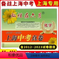 [正版]2024版灿烂在六月上海中考真卷 化学 2012-2023 十二年上海中考真题汇编 含答案 初中初三九年级真卷