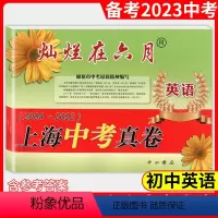 [正版]2023版灿烂在六月 上海中考真卷 英语 2004-2022年上海历年中考真题试卷集含答案扫码听听力 初中初三