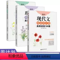 现代文789年级(3本) 初中通用 [正版]任选 初中现代文阅读周计划高效训练100篇+课外文言文阅读周计划高效训练12