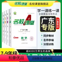 数学.人教版 广东省 八年级下 [正版]2024春新版广东专版七八年级语文数学英语物理下册RJ人教版同步练习册必刷题拓展