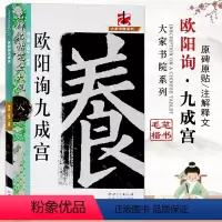 [正版]欧阳询九成宫名碑名帖完全大观大家书院系列-集字入门热卖 临摹本热门工具书练字帖成人