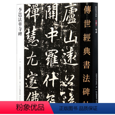 [正版]李邕法华寺碑 传世经典书法碑帖109秦望山法华寺碑唐代行书碑帖临摹字帖 李北海行书毛笔书法练字帖 河北教育出版