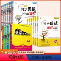 同步培优100分 小学六年级 [正版]小学数学培优必刷1000题同步培优100分专题特训奥数经典45讲一二三四五六年级上