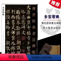 [正版]002传世经典书法碑帖多宝塔碑颜真卿早期代表作品范本楷书基础临摹练习毛笔中国国家画院书法篆刻院河北教育出版社