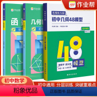 3本套装 初中通用 [正版]2023作业帮初中几何48模型初中数学几何辅助线初中数学函数挑战压轴题七八九年级数学辅导书初