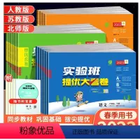 语文+数学[人教版] 三年级下 [正版]2023版实验班提优大考卷 一二三四五六年级下册小学123456年级语文数学英语