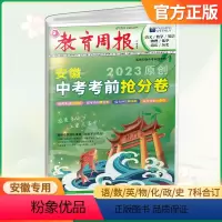 安徽中考 考前抢分卷 九年级/初中三年级 [正版]教育周报2023版原创安徽中考考前抢分卷语文数学英语物理化学道法历史临