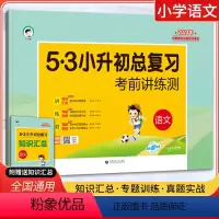 小升初总复习《语文》 小学升初中 [正版]2024新版53小升初总复习考前讲练测语文数学英语专项训练测试卷名校冲刺五三小