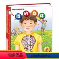 我的身体 [正版]奇妙科学洞洞书 我的身体/飞机与火车 3-8岁十万个为什么科普少儿百科儿童启蒙益智翻翻书儿童课外阅读