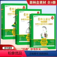 [全套3本]中考高分攻略 [正版]2024意林金素材初中分级作文素材中考主题作文夺分素材全新升级版实用文体高分攻略七八九