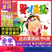[送启蒙图画书6册]全年订阅2024年1-12月共42本 [正版]送启蒙图画书婴儿画报杂志2024/2023/2022/
