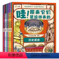 启蒙科普-万物由来[全套8册] [正版]哇原来它们是这样来的全8册套装身边的科学5-6-7-8-12岁儿童科普绘本历史遗