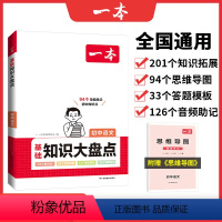 语文 初中通用 [正版]2024新版 初中知识大盘点语数外政史地理化生基础知识会考小四门基础知识手册知识清单知识点