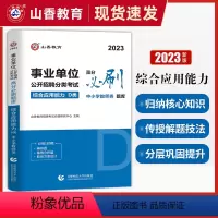 [正版]山香2023中小学教师招聘事业单位D类考试综合应用能力学霸狂练高分题库试卷 教招联考统考教育学心理学湖北安徽贵