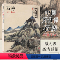 [正版]原大级高清完整 中国好丹青·大师册页精品-石涛山水画册原作尺寸 苦瓜和尚画语录国画临摹画册自学零基础入门 收藏